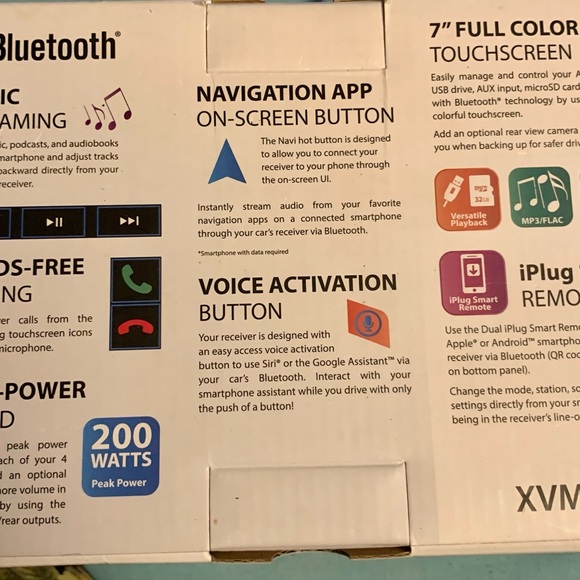 Multimedia Receiver with Bluetooth- new in box. - Picture 2 of 3